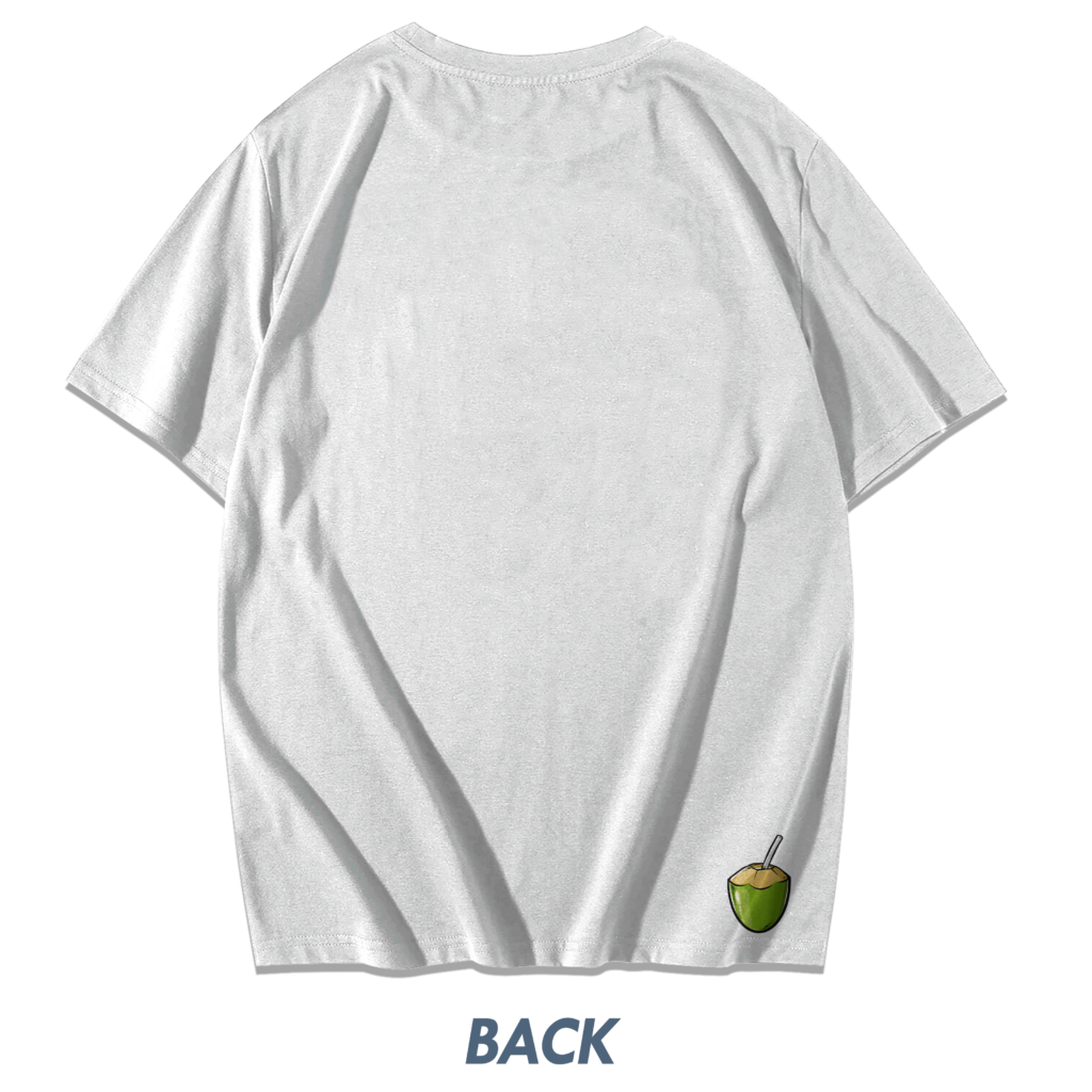 T-Shirt White Back